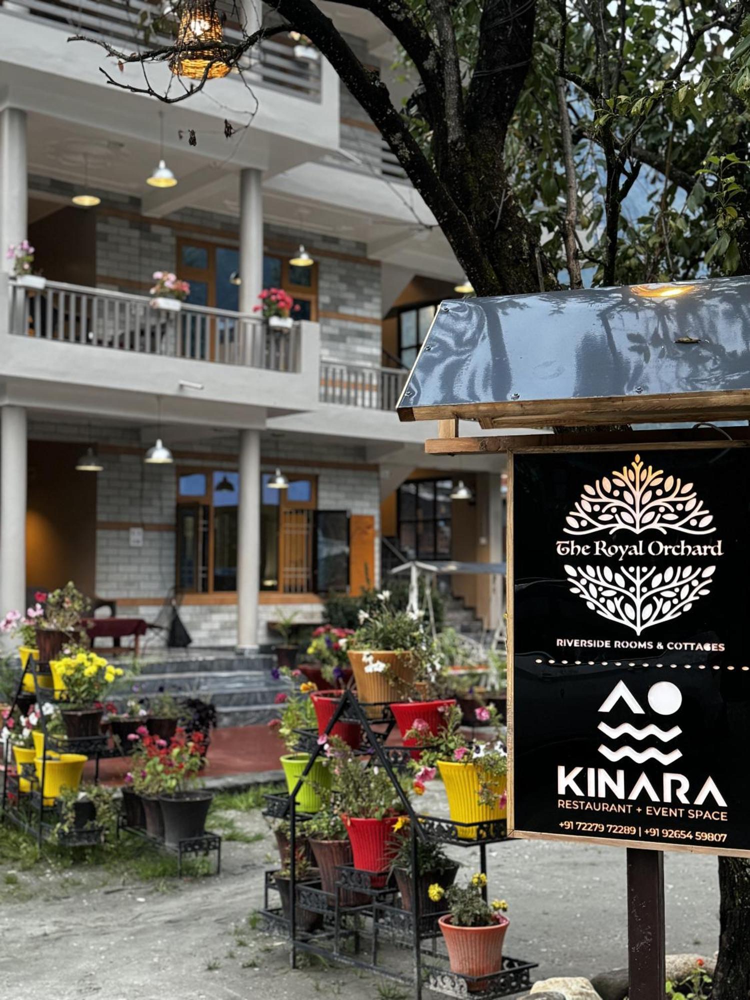 The Royal Orchard Kasol Hotel Eksteriør billede